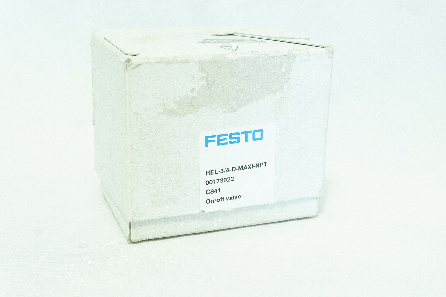 Festo HEL-3/4-D-MAXI-NPT On/Off Valve 00173922 – Autovation Surplus