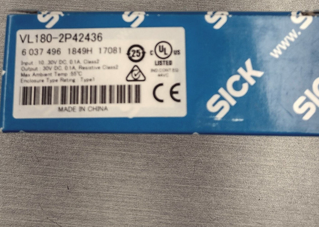 Sick VL180-2P42436 Photoelectric Sensor 6037496