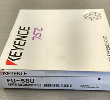 Load image into Gallery viewer, Keyence FU-58U Fiberoptic Sensor Head
