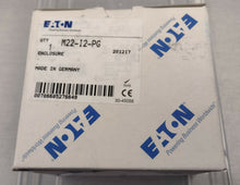 Load image into Gallery viewer, Eaton M22-I2-PG 2 Station Button Switch Enclosure Moeller

