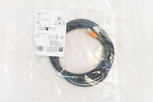 Load image into Gallery viewer, IFM EVC142 QUICK DISCONNECT CABLE, M8 (PICO) 3-PIN/WIRE STRAIGHT, 5M LENGTH
