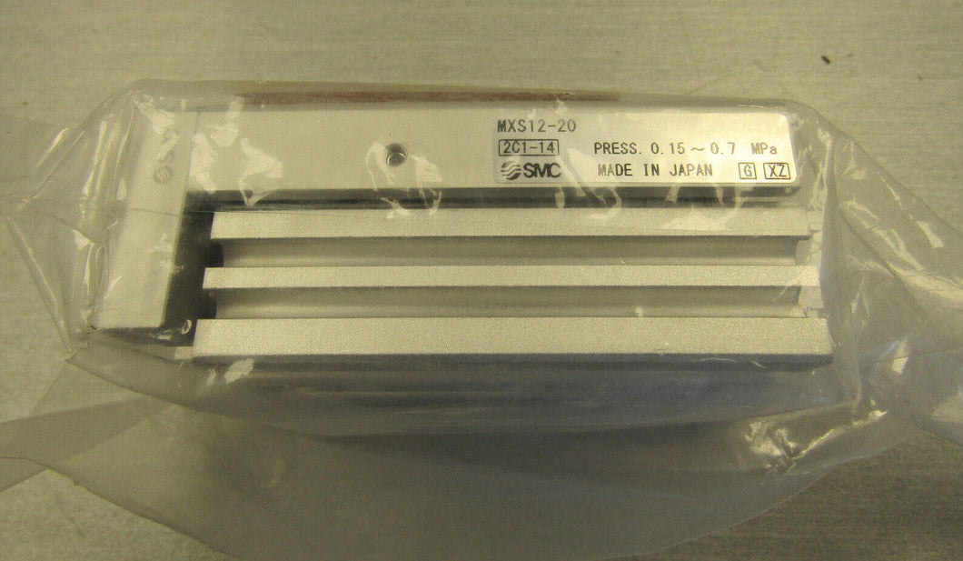 SMC MXS12-20 Guided Pneumatic Slide Cylinder