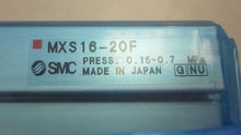 Load image into Gallery viewer, SMC MXS16-20F pneumatic slide table cylinder
