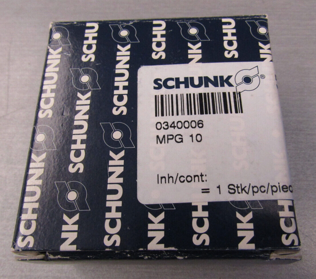 Schunk MPG 10 Pneumatic Gripper Cylinder 0340006