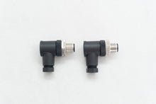 Load image into Gallery viewer, Lot of 2 - IFM EFECTOR E11507 FIELD WIREABLE, M12, MALE, 90 DEGREE CONNECTOR
