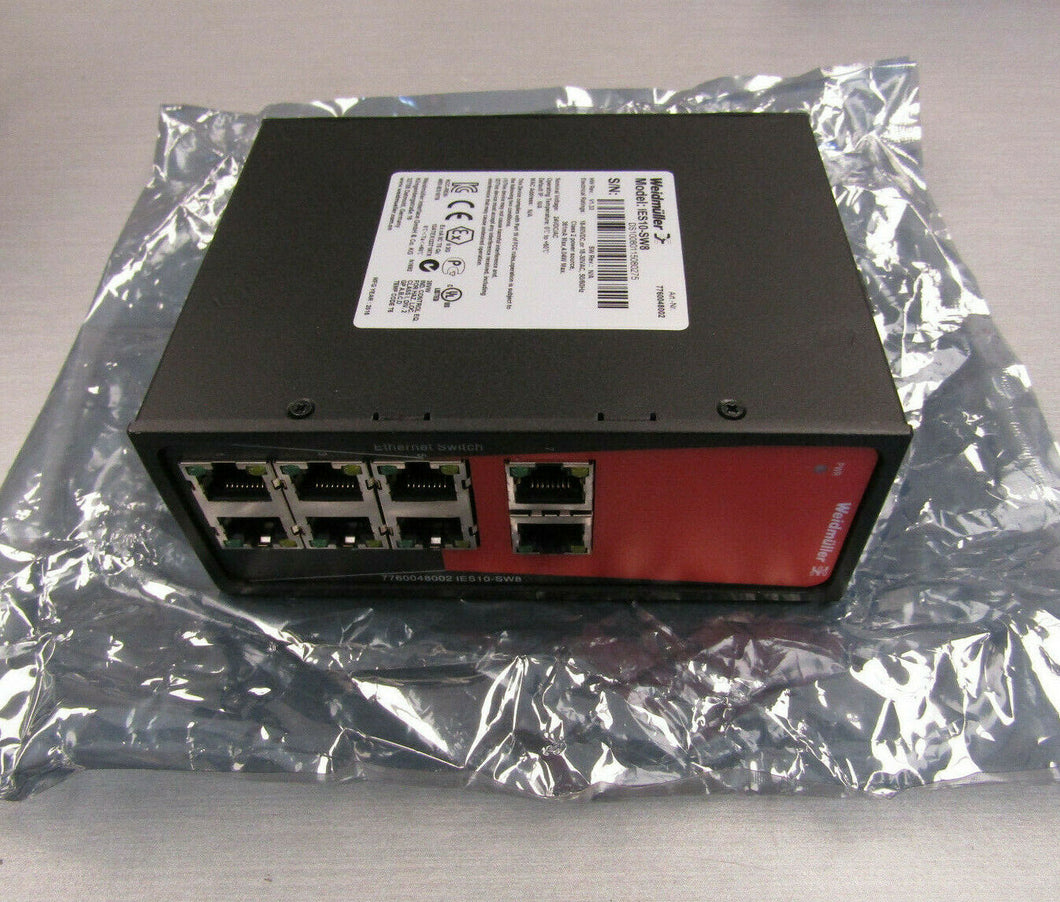 Weidmuller IES10-SW8 Ethernet Switch 8 Port
