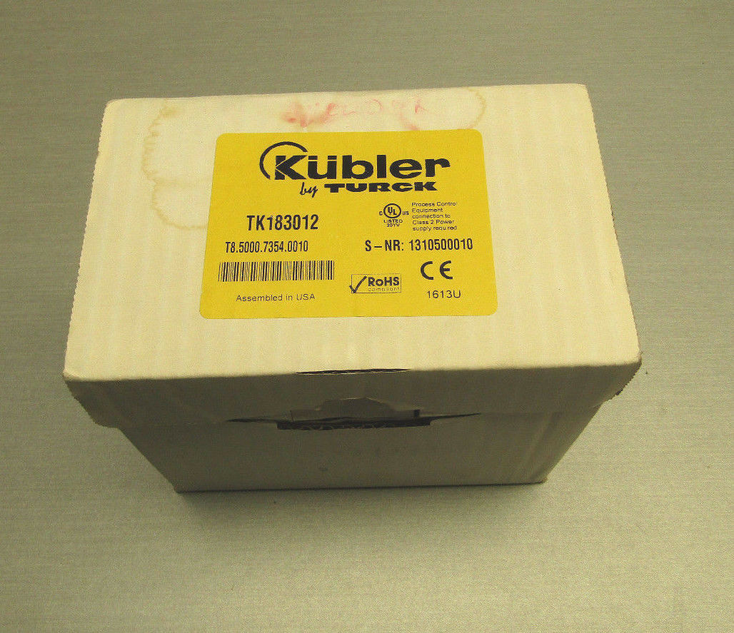 Kubler Turck TK183012 Rotary Encoder T8.5000.7354.0010