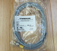 Load image into Gallery viewer, Lot of 4 Turck M12 RS 4T-2 sensor cordset cables 4 pin male NEW
