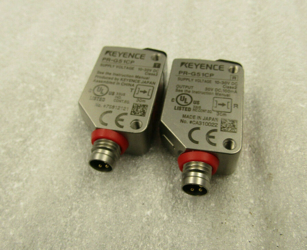 Keyence PR-G51CP Photoelectric Sensor Throughbeam PNP