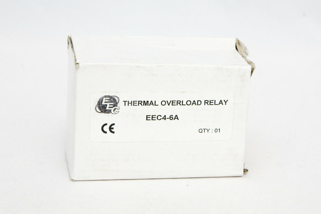 EEC Control EEC4-6A Thermal Overload Relay NEW