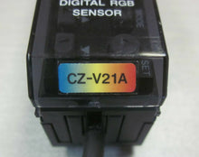 Load image into Gallery viewer, Keyence CZ-V21A RGB Digital Fiber Optic Amplifier Unit
