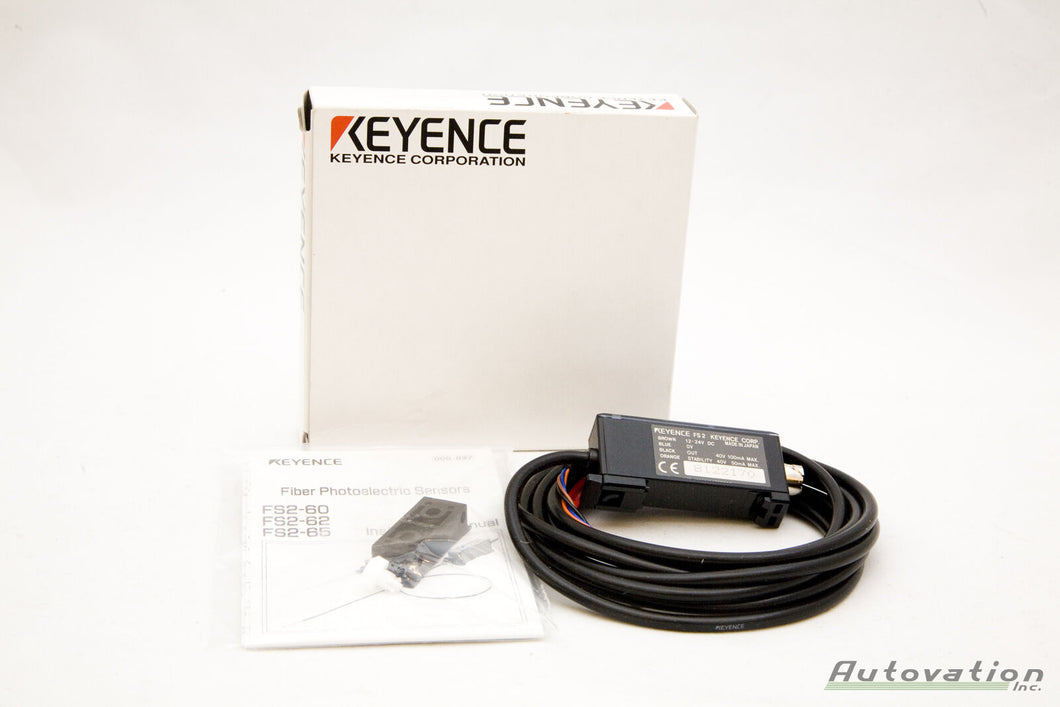 Keyence FS2-60 Fiberoptic Amplifier NPN 12-24VDC