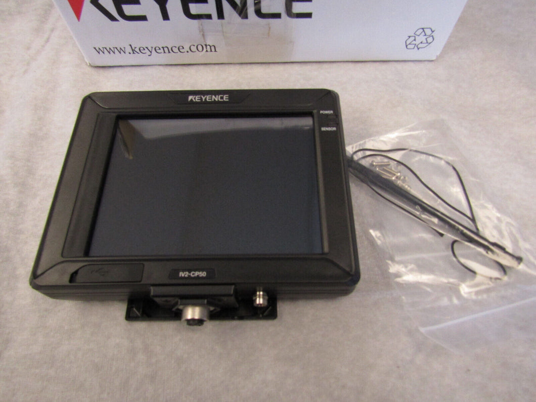 Keyence IV2-CP50 Machine Vision Sensor Touch Screen