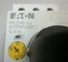 Load image into Gallery viewer, Eaton PKZM0-0.4 manual motor controller circuit breaker 0.25-0.4 amps XTPRP40BC1
