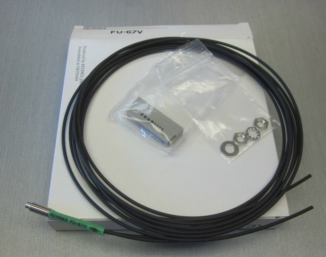 Keyence fiber optic sensor head FU-67V