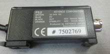 Load image into Gallery viewer, Keyence FS2-60 Fiberoptic Amplifier NPN 12-24VDC
