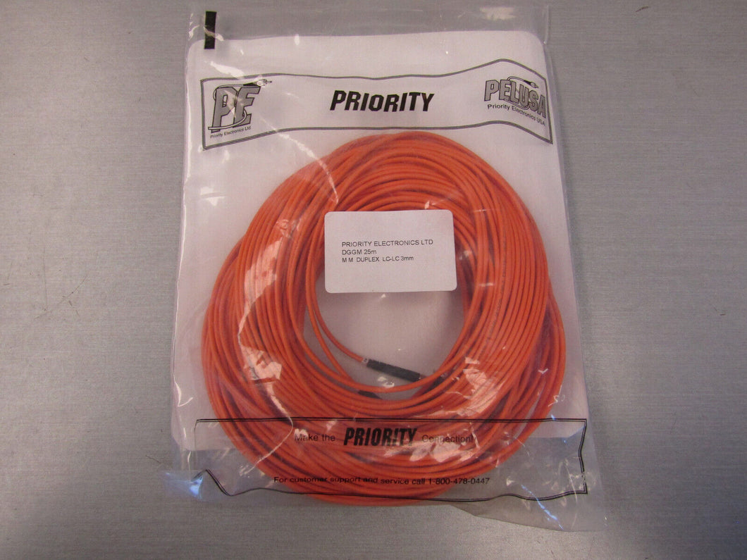 Priority Electronics LTD DGGM 25M, M M Duplex LC-LC 3mm