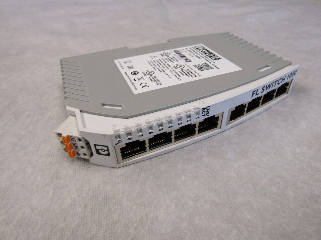 Phoenix Contact FL Switch 1008N 8 Port Industrial Ethernet Switch 1085256