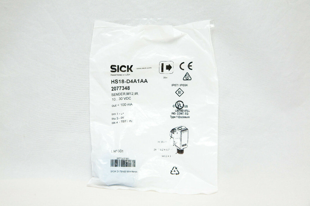 SICK HS18-D4A1AA Photo electric sensor