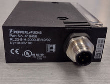 Load image into Gallery viewer, Pepperl + Fuchs 419456 Photoelectric Sensor RL23-8-H-2000-IR/49/92
