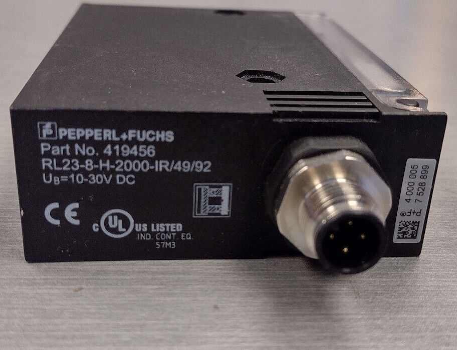 Pepperl + Fuchs 419456 Photoelectric Sensor RL23-8-H-2000-IR/49/92