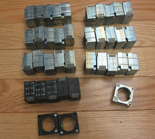 Load image into Gallery viewer, Lot of 38 Siemens push button panel mounting blocks holders
