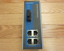 Load image into Gallery viewer, Moxa Industrial Ethernet switch 5 port EDS-305-M-SC DIN mount 24VDC
