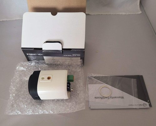 Hanwha Techwin Wisenet HCB-6000 2MP Analog Full Box Security Camera SSNR Detect