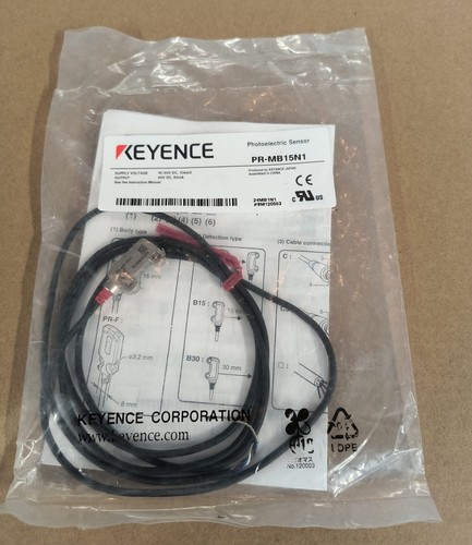 Keyence PR-MB15N1 Mini Photoelectric Sensor