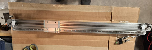 SMC MY1H16-600L Pneumatic bearing guided linear stage cylinder 600mm Stroke