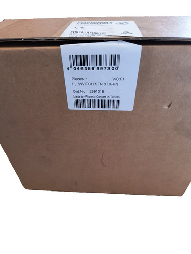 Phoenix Contact FL SWITCH SFN 8TX-PN Industrial Ethernet Switch 2891018