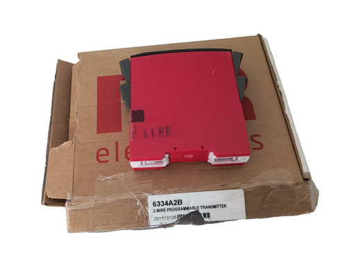 PR Electronics 6334A2B Dual-Channel Programmable Transmitter  TC / mV Input