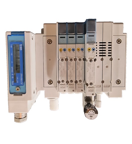 SMC Pneumatic Valve Bank SY3200-5UI Etherent IP SS5Y3-10SEB-06US-C6