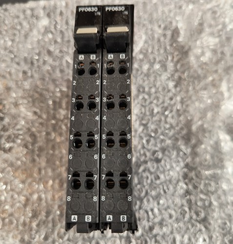 Lot of 2 Omron NX-PF0630 Power Feed Units