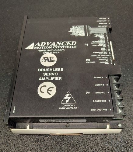 Advanced Motion Controls B25A40L-INV Brushless Servo Amplifier B25A40