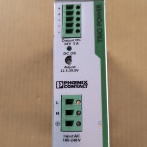 Phoenix Contact TRIO-PS/1AC/24DC/5 Industrial Powersupply 24VDC 5A DIN 2866310