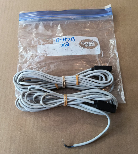 2x SMC D-H7B Cylinder Reed Switches 2 wire