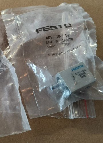 Festo ADVC-10-5-A-P 188078 Pneumatic Cylinder 10mm bore x 10mm stroke