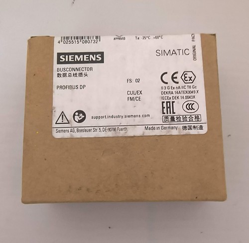Siemens 6ES7972-0BA70-0XA0 Profibus DP Busconnector