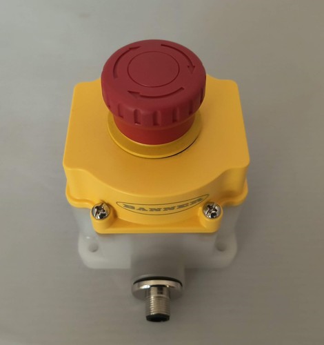 Banner SSA-EB1PLGR-0DED1Q8 Illuminated Emergency Stop