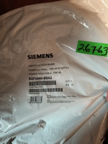 Siemens 6GF3440-8BA2 Power I/O Cable 10M MV400